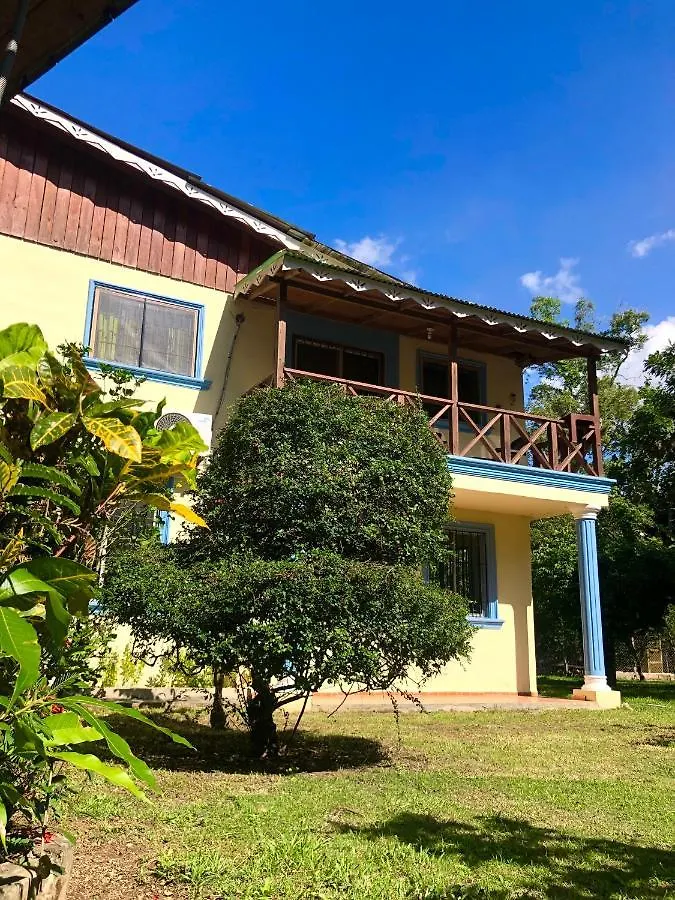 別荘 Acogedora Casa Rural En Plena Naturaleza Frente Al Rio Con Piscina Bonao